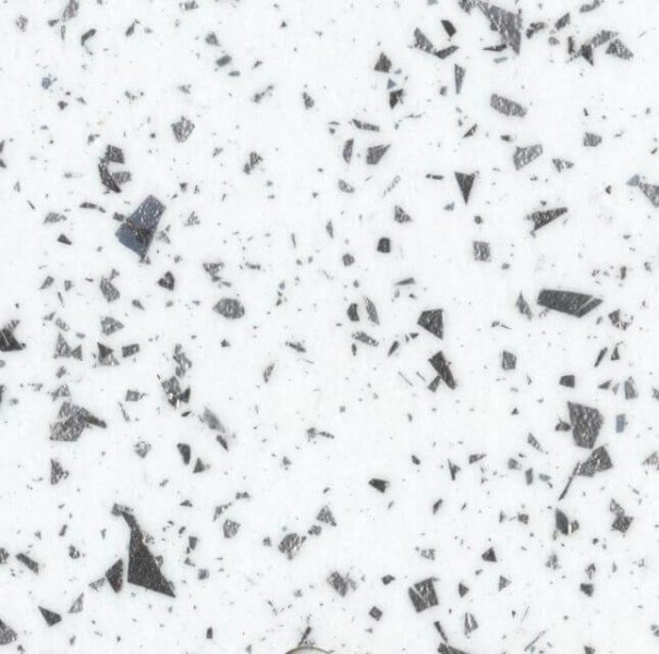 9174/L белый феерверк глянец (арпа) 600*3000*28 мм