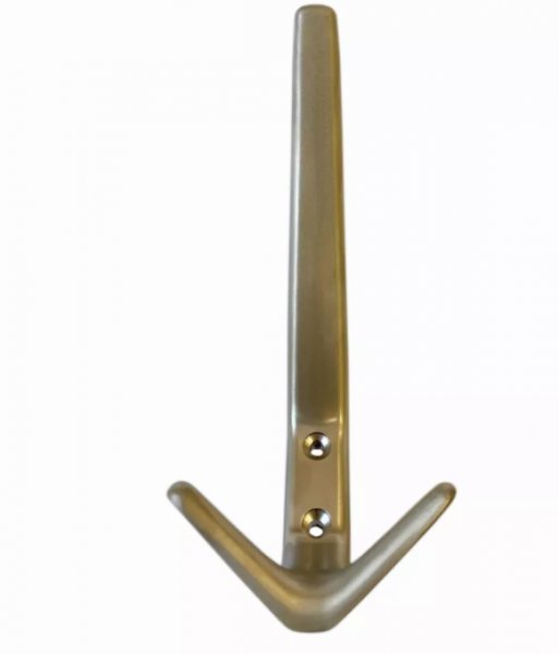Крючок 3-хрожковый матовый сатин никель 0766 КМ3
