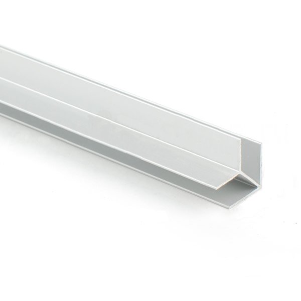 Планка 6мм угловая(универсальная) для стеновых панелей 3метра алюминий 1080