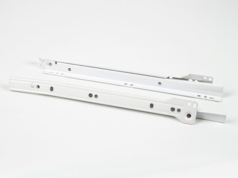 Роликовые направляющие GTV белые L-400 мм. 0,9мм., PR-0B-400-10