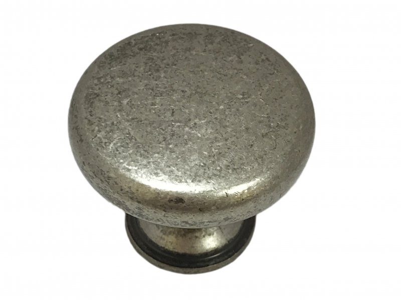 Ручка-кнопка Античное серебро