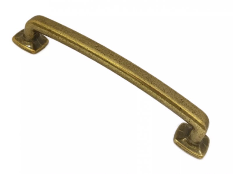 Ручка-скоба 128мм Античное золото 8487 RS-127-128AntiqGold
