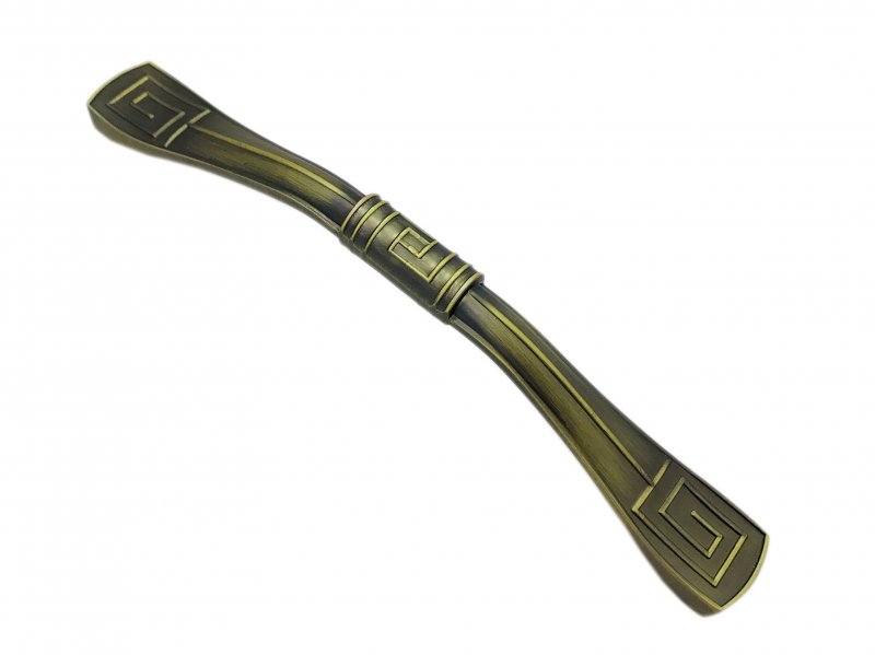 Ручка-скоба 128мм матовая античная бронза 7381 RS-98-128 МАВ
