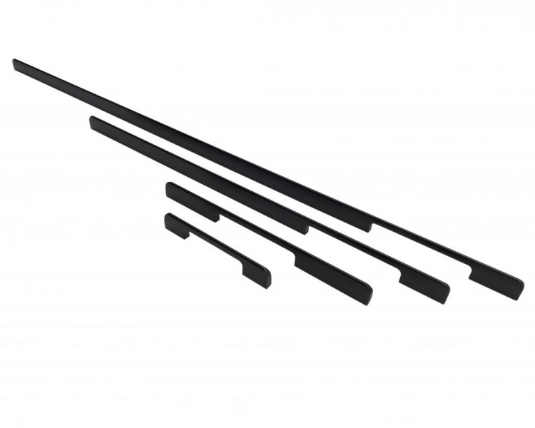 Ручка-скоба  L-1200мм (320мм*3) матовый черный