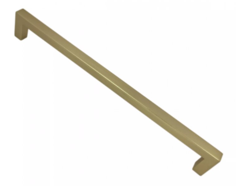Ручка-скоба L-128мм бруш золото 8641 RS-138-128BrushBrass