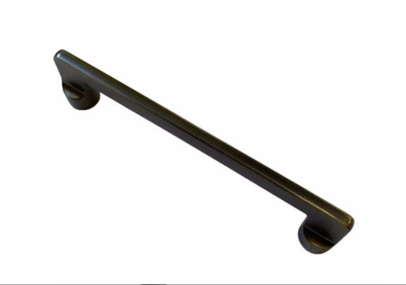 Ручка-скоба L-160мм бруш черный никель 10025 RS-154-160BlNickBr