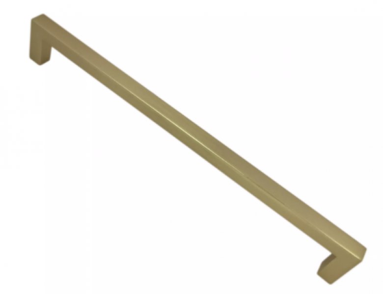 Ручка-скоба L-96мм бруш золото 8640 RS-138-96 BrushBrass