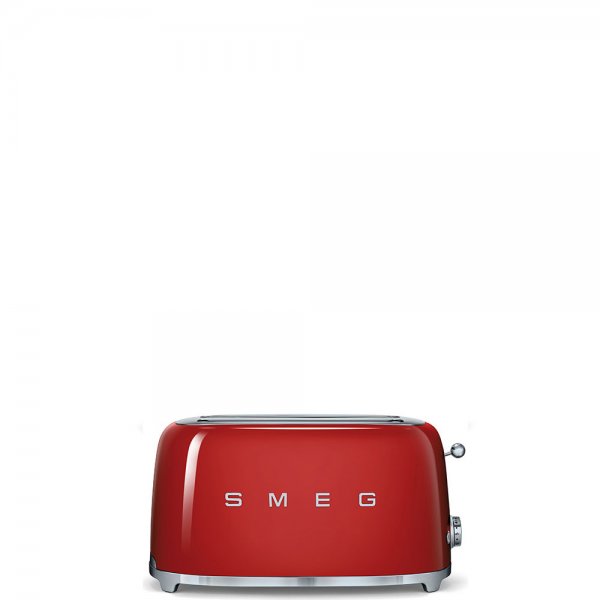 Тостер на 4 ломтика SMEG TSF02RDEU красный
