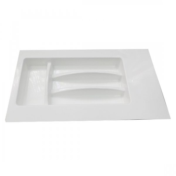 Вкладыш для столовых приборов пластиковый,450-553 мм, 390-498мм, белый