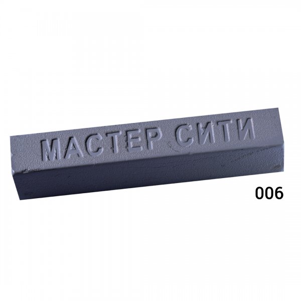 Воск мебельный твердый, МАСТЕР СИТИ, 9г, 006 (Серый платиновый U 1115)