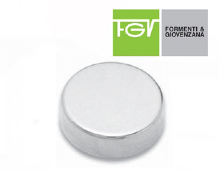 Заглушка декоративная FGV QS Mini Slid-On круглая, хром
