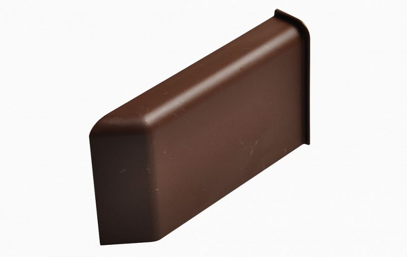 Заглушка шкафодержателя Scarpi левая,коричневый (Hafele)(290.27.946)